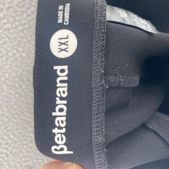 Betabrand Pants Womens XXL Black Stretch Pull On Stretch Knit Straight Everyday - Picture 5 of 11